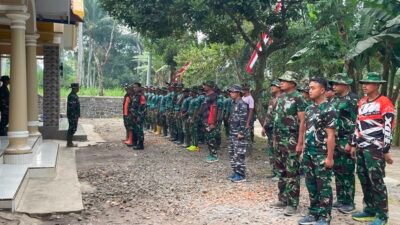 Apel Pagi Satgas TMMD Jadi Kunci Percepatan Pembangunan, Masyarakat Segera Nikmati Hasil Program
