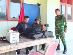 Babinsa Koramil Kedungadem Sukseskan Program TMMD 129 Bojonegoro di Desa Kesongo
