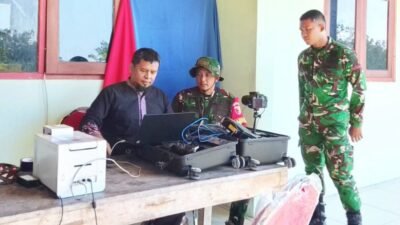 Babinsa Koramil Kedungadem Sukseskan Program TMMD 129 Bojonegoro di Desa Kesongo