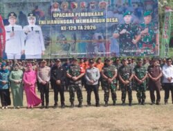 TMMD 129 Bojonegoro Perkuat Pembangunan Infrastruktur Perdesaan