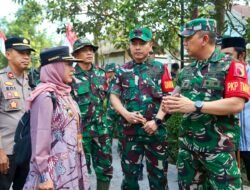 Dandim 0821/Lumajang Dampingi Danrem 083/Baladhika Jaya Tinjau Progres TMMD ke-129