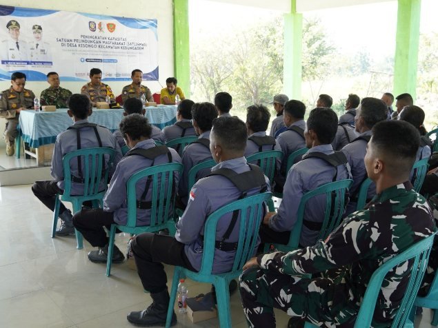 TMMD Ke-129 Bojonegoro Tingkatkan Kapasitas Satlinmas Desa Kesongo