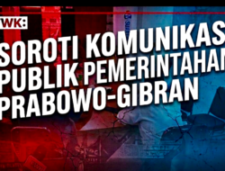 FWK: Komunikasi Publik Pemerintahan Prabowo-Gibran Perlu Lebih Berempati