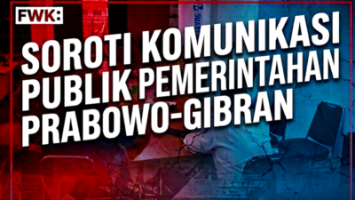 FWK: Komunikasi Publik Pemerintahan Prabowo-Gibran Perlu Lebih Berempati