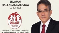 Hari Anak Nasional, DP3A Kabupaten Tangerang Dorong Orang Tua Bangun Komunikasi dalam Keluarga