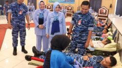 Sambut Hari Bakti Ke-79 TNI AU, Lanud Halim Perdanakusuma Gelar Donor Darah