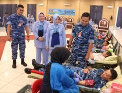Sambut Hari Bakti Ke-79 TNI AU, Lanud Halim Perdanakusuma Gelar Donor Darah