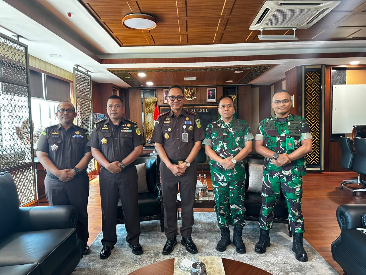 Kejati Sulsel dan Pengadilan Militer V-17 Makassar