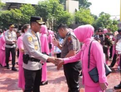 Kapolresta Sidoarjo Pimpin Upacara Sertijab Pejabat Utama, Kapolsek Jajaran dan Kenaikan Pangkat Anggota