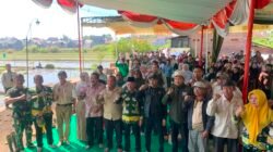 Danramil Beji Hadiri Kegiatan Tanam Padi Bersama DPD Tani Merdeka