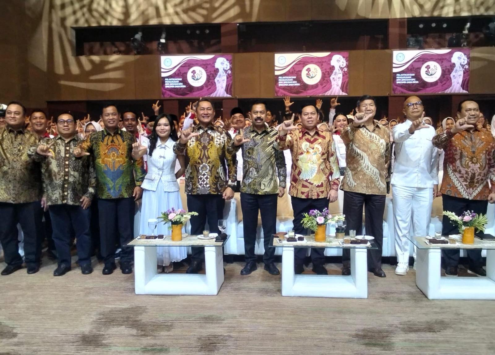 Hashim Djojohadikusumo Lantik Pengurus Srikandi Jaga Desa, Dorong Peran Perempuan dalam Pembangunan Desa