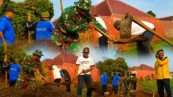 Perkuat Kemanunggalan TNI-Rakyat, Babinsa Koramil 0819/20 Gempol Ajak Warga Bersihkan Lingkungan Desa