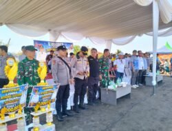 Meriahkan Semipro 2026, Koramil Kanigaran Hadiri Pembukaan Lomba Layangan Aduan