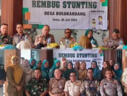 Rembuk Stunting Desa Bulukandang, Babinsa Tegaskan Komitmen Wujudkan Generasi Sehat