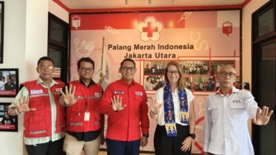 Akademisi Umeå University Swedia Berkunjung ke PMI Jakarta Utara, Bahas Strategi Penguatan Karakter Relawan