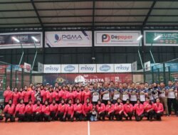 Polresta Sidoarjo Gelar Turnamen Padel, Meriahkan Hari Bhayangkara Ke-80