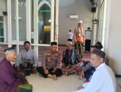 Kapolsek Jabon Silaturahmi Kamtibmas dengan Tokoh Agama dan Masyarakat