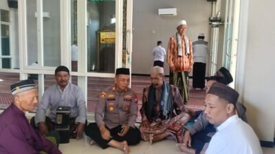 Kapolsek Jabon Silaturahmi Kamtibmas dengan Tokoh Agama dan Masyarakat