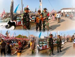 Wujud Sinergi TNI dan Masyarakat Pesisir, Babinsa Koramil 0819/03 Kraton Amankan Tradisi Petik Laut
