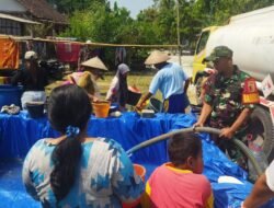 Gerak Cepat, Kodim Bojonegoro Salurkan 16 Ribu Liter Air Bersih untuk Warga Terdampak Kekeringan