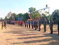 Jelang Pembukaan TMMD 129 di Kesongo, Kodim Bojonegoro Gelar Gladi Upacara