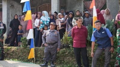 Antusias Warga Watuduwur Sambut Pembukaan TMMD Reguler Ke-129 Kodim 0708 Purworejo