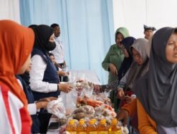 TMMD 129 Bojonegoro Hadirkan Pasar Murah Mandiri di KDKMP Desa Kesongo