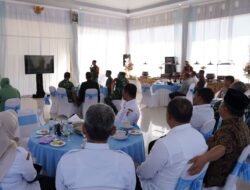 Komandan SSK Satgas, Lettu Purnomo, Paparkan Program TMMD 129 Kodim Bojonegoro
