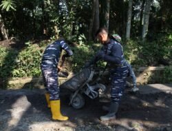 Satgas TMMD ke-129 Kodim 0821/Lumajang Kebut Pengecoran Drainase, Wujudkan Infrastruktur Desa yang Tangguh