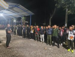 Satgas TMMD ke-129 Gelar Apel Malam, Pastikan Kesiapan Personel dan Kelancaran Pelaksanaan Tugas