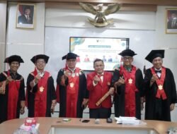 Wakajati Sulut Feri Tas Raih Gelar Doktor Ilmu Hukum di Unhas