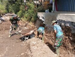 Pembangunan Drainase TMMD ke-129 Terus Dipercepat, Perkuat Ketahanan Infrastruktur di Ledoktempuro