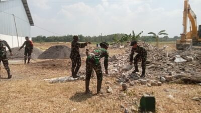 Satgas TMMD 129 Bojonegoro Terus Gelorakan Semangat Gotong Royong