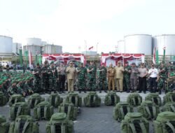 Prajurit Yonif 126/KC Disambut Haru Usai Tugas Pamtas RI-PNG