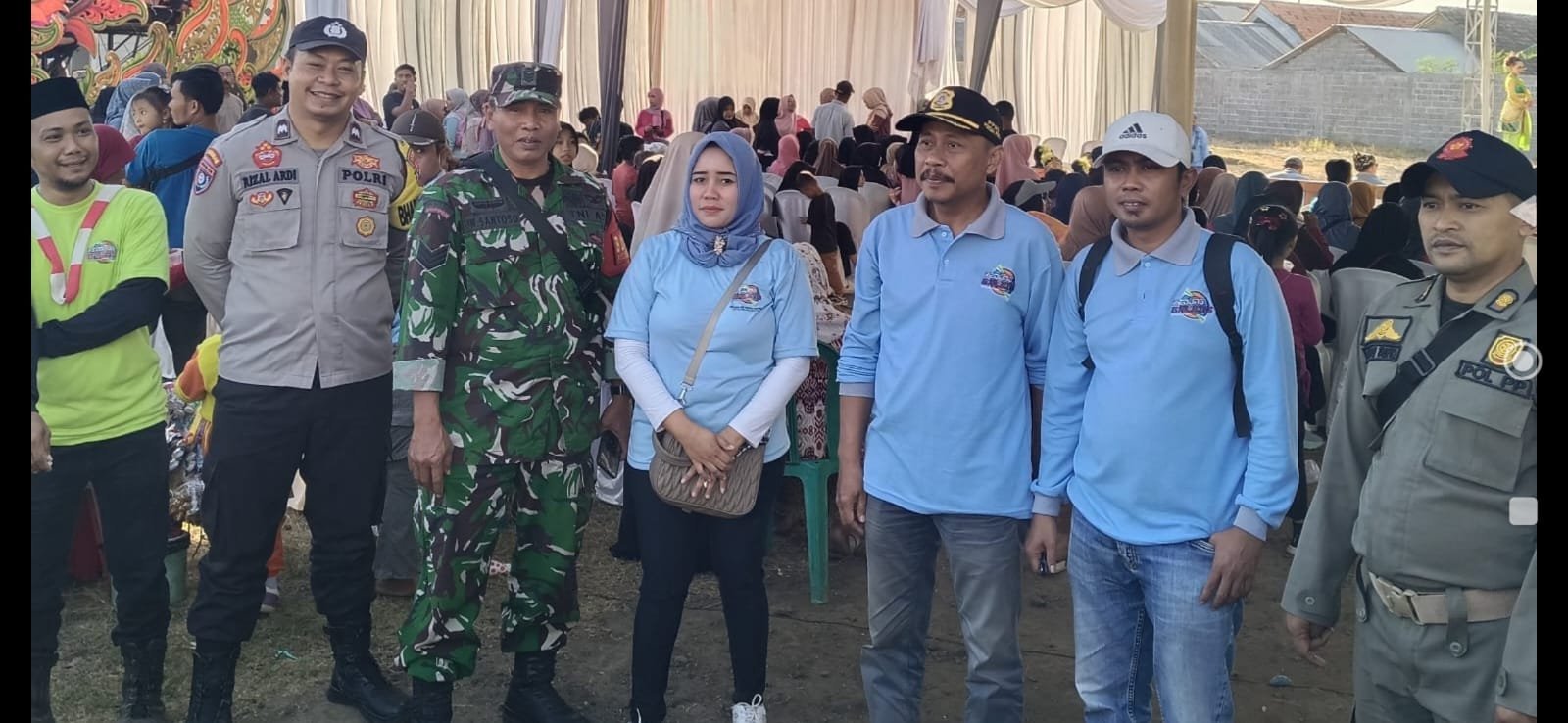 Berikan Rasa Aman, Koramil Wonoasih Kawal dan Amankan Kegiatan Pagelaran Seni Budaya Dan Pariwisata