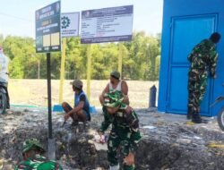 TMMD 129 Bojonegoro Sediakan Fasilitas Air Bersih, Wujudkan Akses Sanitasi Layak