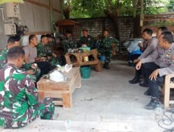 TMMD 129 Bojonegoro : Sinergi TNI-Polri Kian Solid Bergandengan Tangan Dukung Pembangunan Desa Kesongo