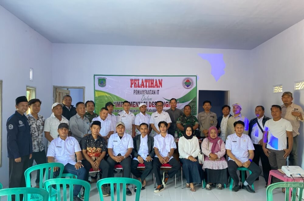 Pelatihan Desa Digital, Babinsa Siap Dukung Kemajuan Desa