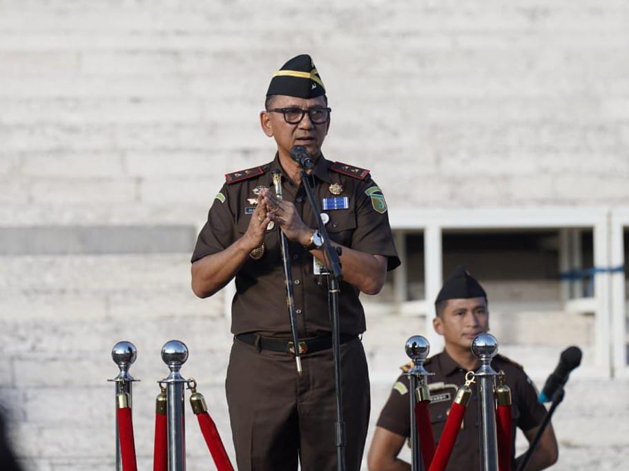 Kajati Sulsel Pimpin Apel Perpisahan