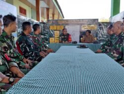 Dansatgas TMMD 129 Tinjau Posko Kesongo