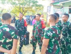 Satgas TMMD 129 Meriahkan Turnamen Voli Kesongo
