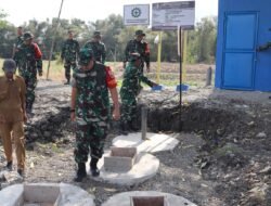 Atasi Ancaman Kekeringan, Dansatgas TMMD 129 Bojonegoro Cek Langsung Progres Pembangunan Sumur Bor Dusun Bekatul