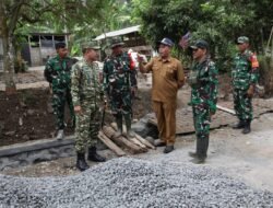 Dansatgas TMMD Tinjau Langsung Lokasi Pembangunan, Pastikan Setiap Sasaran Beri Manfaat Nyata bagi Warga