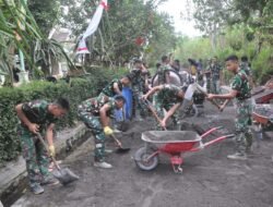 Distribusi Material Pengecoran TMMD ke-129 Dioptimalkan, Dukung Percepatan Pembangunan Infrastruktur