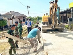 Mengukir Asa di Kesongo: Sinergi Satgas TMMD 129 Bojonegoro dan Warga Bangun Drainase 330 Meter Bebas Genangan