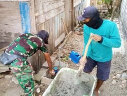 Keran Kebahagiaan Mulai Mengalir: Cerita Gotong Royong Satgas TMMD 129 Bojonegoro dan Warga Bekatul