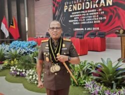 Kajati Sultra Raih Tiga Medali di Sespimti Polri