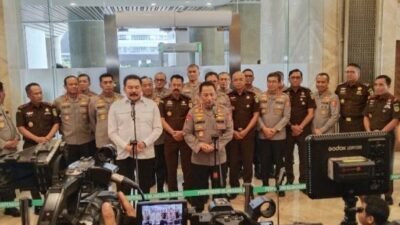 Jaksa Agung dan Kapolri Kompak Tak Bahas Kasus Febrie