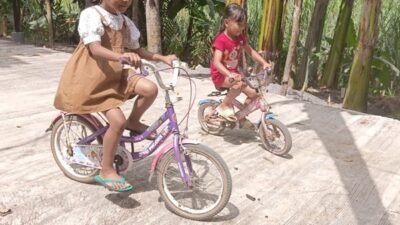 Jalan Rabat TMMD Mulai Dimanfaatkan, Warga Sambut Antusias