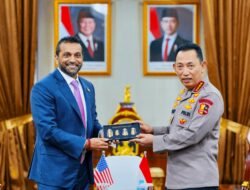 Kapolri dan Direktur FBI Bahas Penguatan Kerja Sama Hadapi Kejahatan Lintas Negara